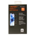 Ventev Toughglass easy install tab Tempered Glass Screen Protector for iPhone 12 / 12 Pro, Clear TGPH12EZVNV